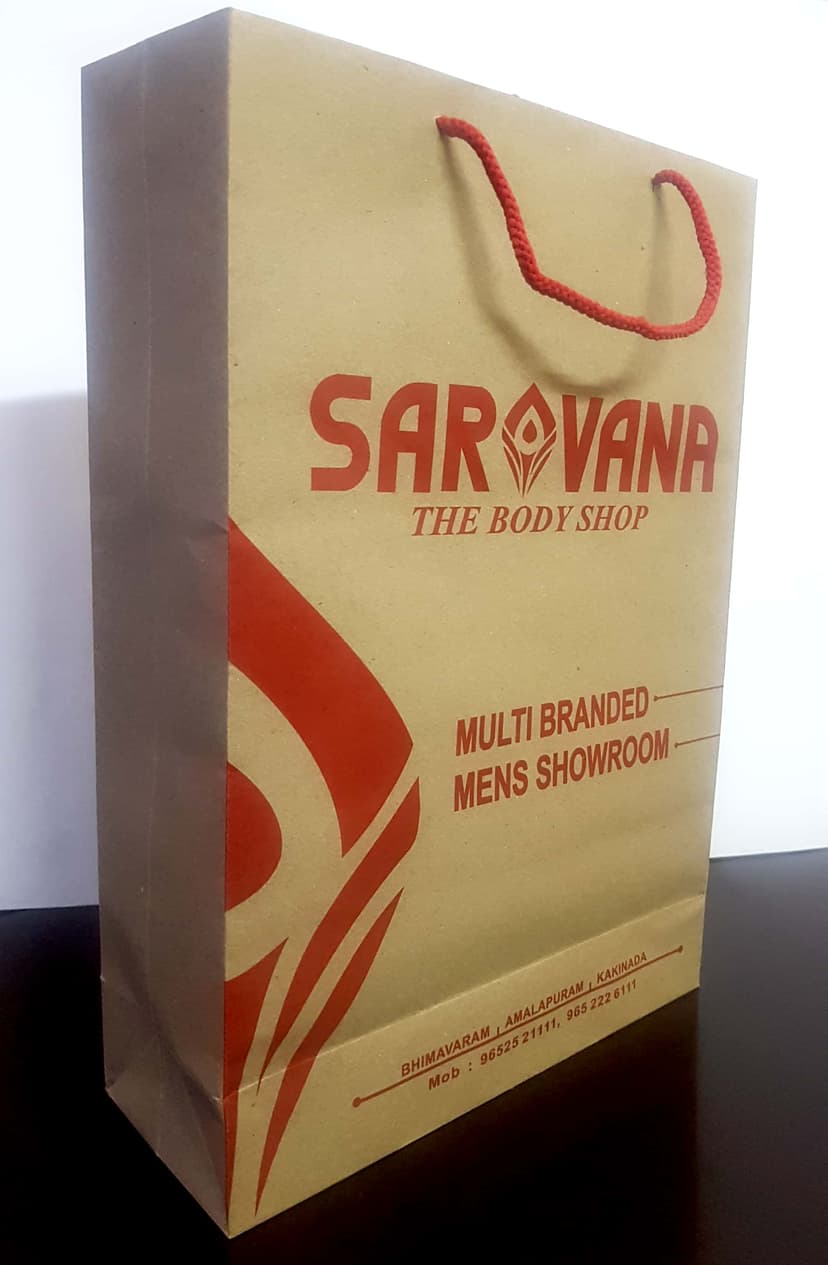 Saravana ecobags paperbags EcoBagsFactory - bulk paper bags manufacturer supplier Hyderabad hyd India
