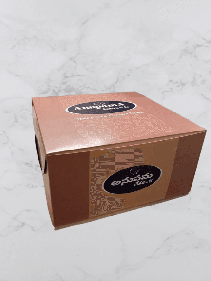 Cake box medium 250 GSM EcoBagsFactory Hyderabad